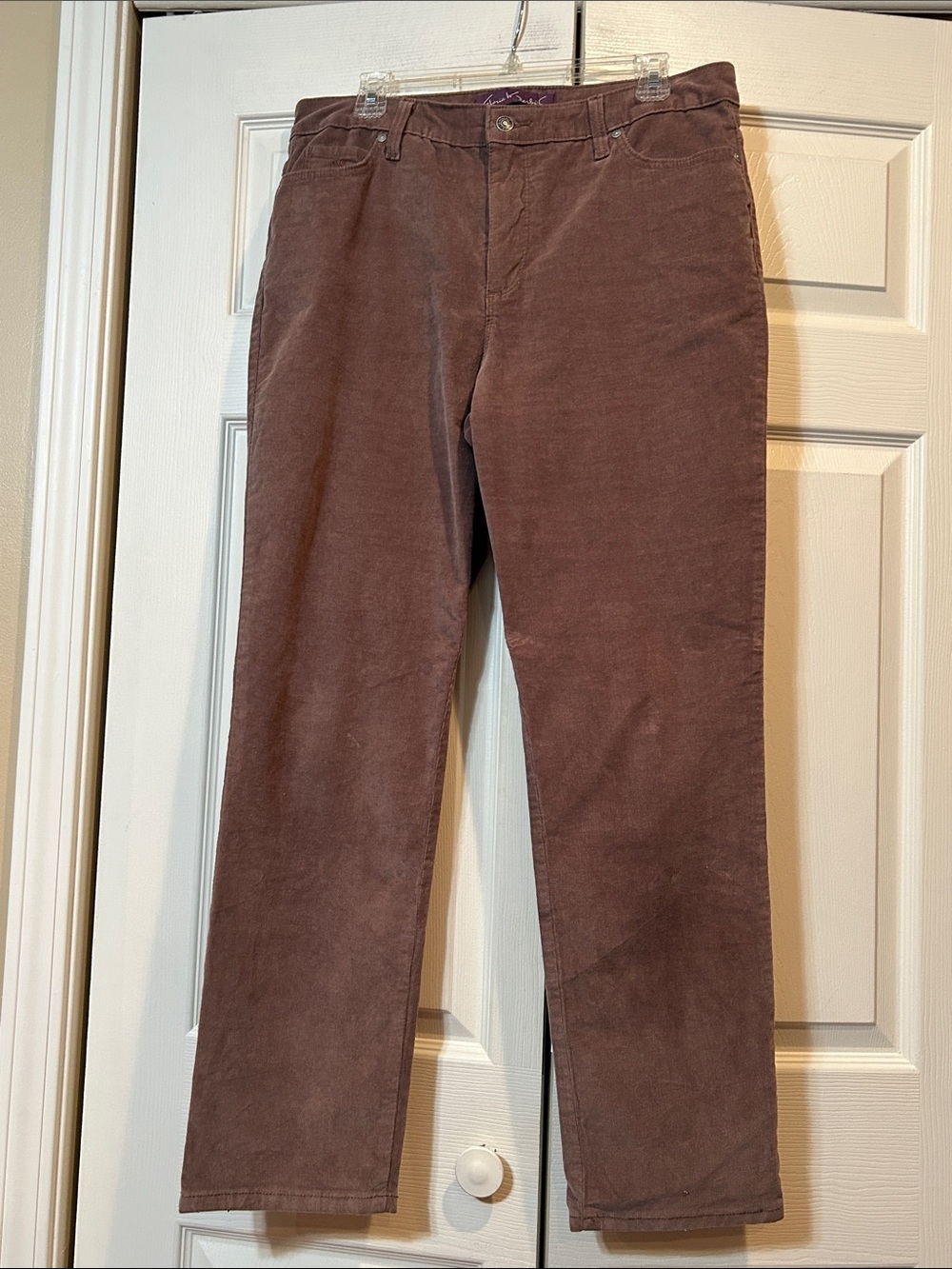 Gloria Vanderbilt sz 14 Women’s Corduroy Pants in Lt. Brown